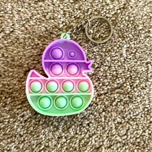 Duck Popit Keychain